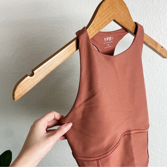 NWT Abercrombie & Fitch YPB SculptLux High Neck Corset Slim Tank Size XXS - Picture 5 of 12